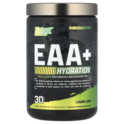 Nutrex Research, EAA + Hydration, лимон и лайм, 390 г (13,76 унции)