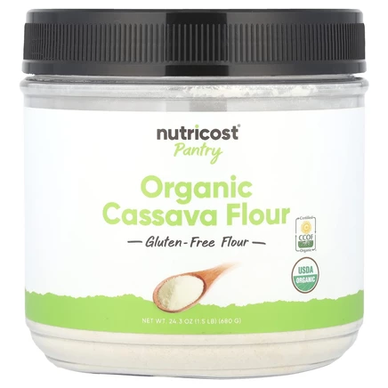 Nutricost, Pantry, органическая мука из кассавы, 680 г (24,3 унции)