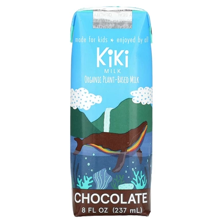 Kiki Milk, Органическое растительное молоко, шоколад, 237 мл (8 жидк. Унций)