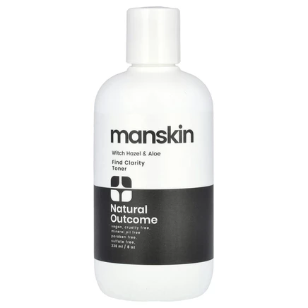 Natural Outcome, Manskin, тоник Find Clarity, 236 мл (8 унций)