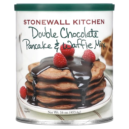 Stonewall Kitchen, Double Chocolate Pancake & Waffle Mix, 16 oz (453.6 g)