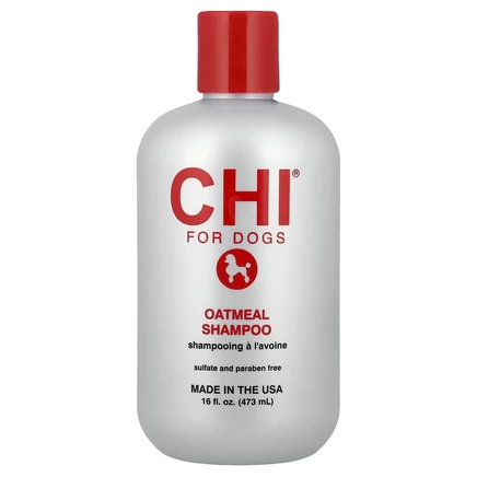 CHI for Dogs, шампунь с овсянкой, для собак, 473 мл (16 жидк. унций)