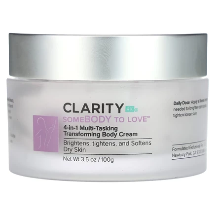 ClarityRx, Somebody To Love, многоцелевой крем-трансформер для тела 4 в 1, 100 г (3,5 унции)