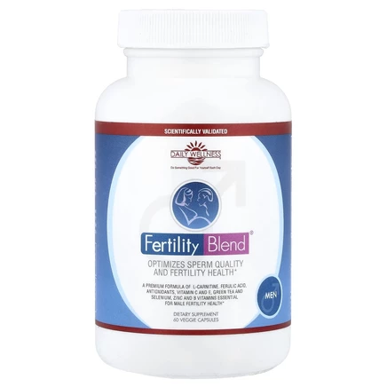 Daily Wellness Company, Ferility Blend, для мужчин, 60 растительных капсул