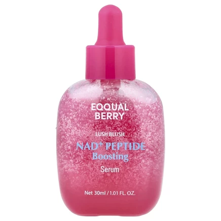 EQQUALBERRY, сыворотка для усиления эффекта НАД и пептидов для Lush Blush, 30 мл (1,01 жидк. унции)