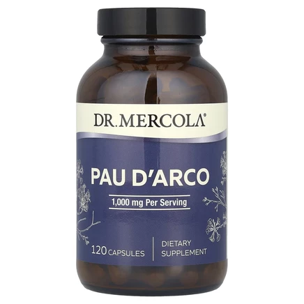 Dr. Mercola, кора муравьиного дерева, 1000 мг, 120 капсул (500 мг в 1 капсуле)