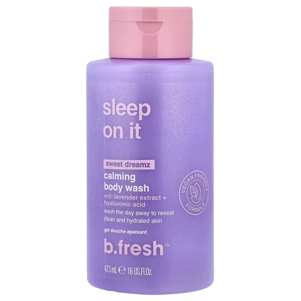 b.fresh, Sleep On It, успокаивающий гель для душа, Sweet Dreamz, 473 мл (16 жидк. унций)
