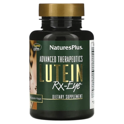 NaturesPlus, Advanced Therapeutics Lutein RX-Eye, лютеин для здоровья глаз, 60 капсул