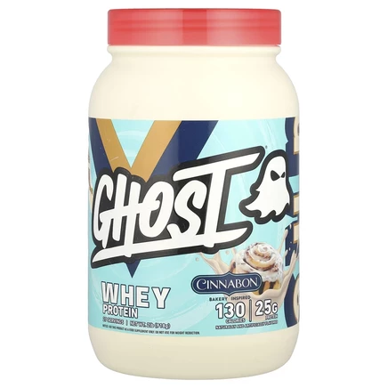 Ghost, Порошок из сывороточного протеина, Cinnabon®, 918 г (2 фунта)