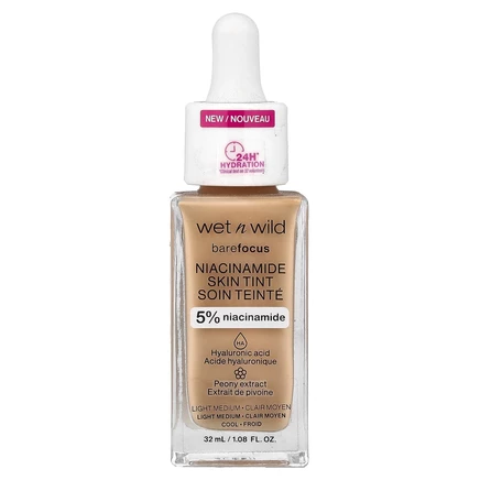 wet n wild, Barefocus, никотинамид, краситель для кожи, 1116316 светлый, 32 мл (1,08 жидк. унции)
