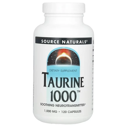 Source Naturals, таурин, 1000 мг, 120 капсул