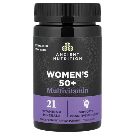 Ancient Nutrition, мультивитамины для женщин старше 50 лет, 60 капсул