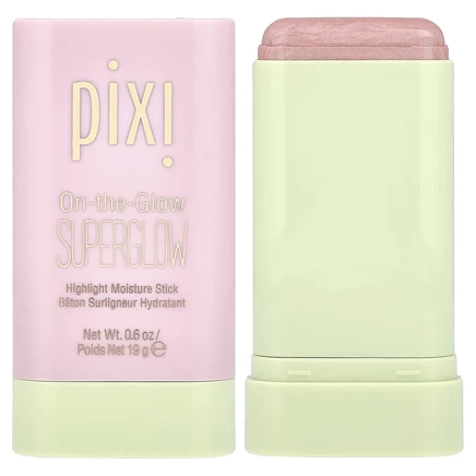 Pixi Beauty, On-The-Glow Superglow, увлажняющий стик, PetalDew, 19 г (0,6 унции)