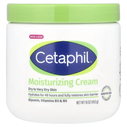Cetaphil, Увлажняющий крем, для сухой и очень сухой кожи, 453 г (16 унций)