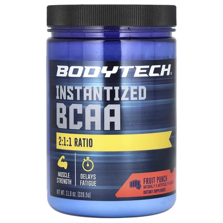 BodyTech, BCAA, растворимый фруктовый пунш, 328,5 г (11,6 унции)