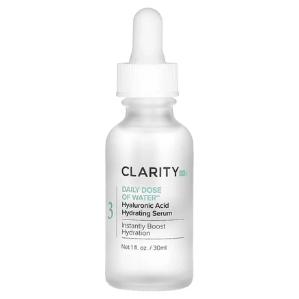 ClarityRx, Daily Dose of Water, увлажняющая сыворотка с гиалуроновой кислотой, 30 мл (1 жидк. унция)