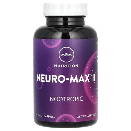 MRM Nutrition, Neuro-Max II, 60 веганских капсул