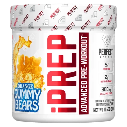 PERFECT Sports, iPrep, Advanced Pre-Workout, апельсиновые мармеладки, 300 г (10,6 унции)