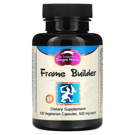 Dragon Herbs, Frame Builder, 500 мг, 100 вегетарианских капсул