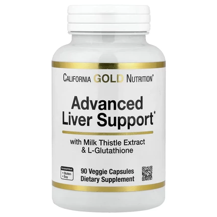 Super Nutrition, Advanced Liver Support, улучшенная поддержка печени, 90 вегетаринских капсул