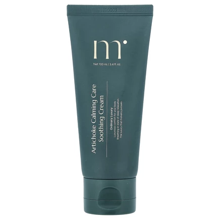 Molvany, Calming Care, артишок, успокаивающий крем, с артишоком, 100 мл (3,38 жидк. унции)