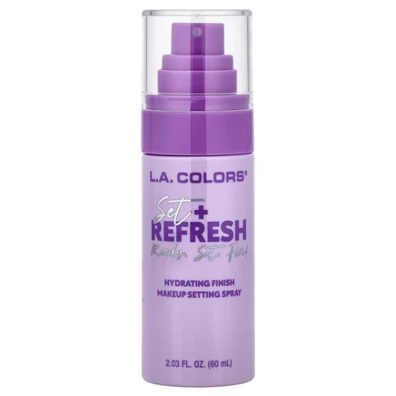 L.A. Colors, Set + Refresh, спрей для фиксации макияжа, css339, увлажняющий, 60 мл (2,03 жидк. унции)