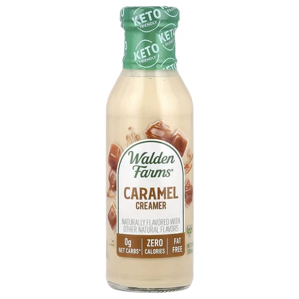 Walden Farms, Сливки для кофе, карамель, 355 мл (12 жидк. Унций)