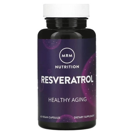 MRM Nutrition, Nutrition, ресвератрол, 60 веганских капсул