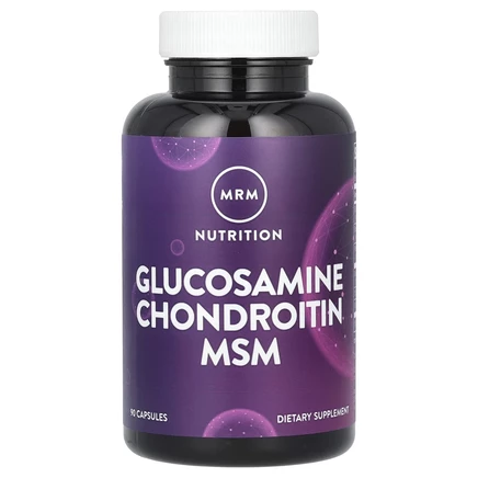 MRM Nutrition, глюкозамин с хондроитином и МСМ, 90 капсул
