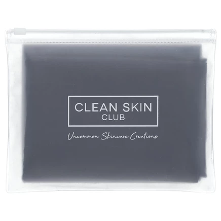 Clean Skin Club, Clean Sleep, наволочка с ионами серебра, темно-синий, 1 шт.
