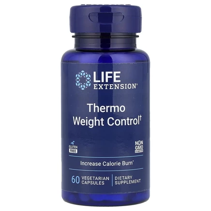 Life Extension, Thermo Weight Control, 60 вегетарианских капсул