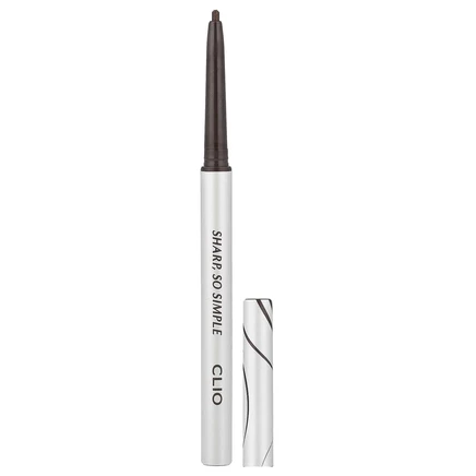 Clio, Sharp, водостойкая подводка для карандашей So Simple, 04 темно-коричневый, 0,14 г (0,004 унции)