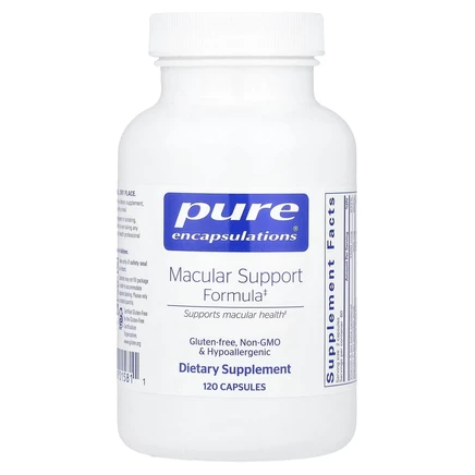 Pure Encapsulations, Формула для поддержки макулы, 120 капсул