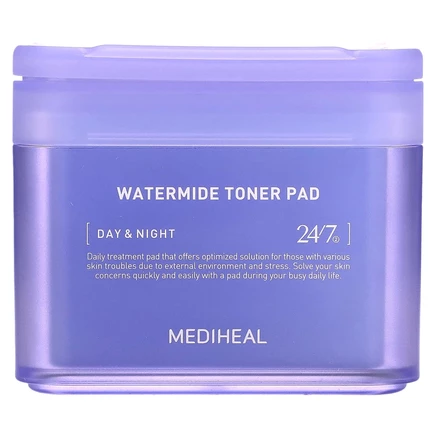 MEDIHEAL, Watermide, тоник, 100 подушечек, 170 мл (5,74 жидк. Унции)