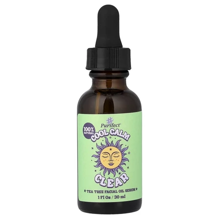 Hello Purifect, Cool Calm Clear, сыворотка с маслом чайного дерева для лица, 30 мл (1 жидк. унция)