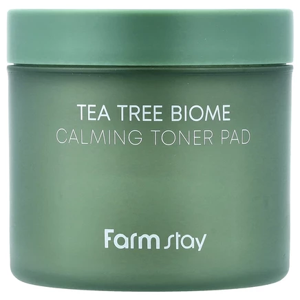 Farmstay, Tea Tree Biome, успокаивающий тонизирующий диск, 4,73 жидк. унция $ 12.99 (140 мл)