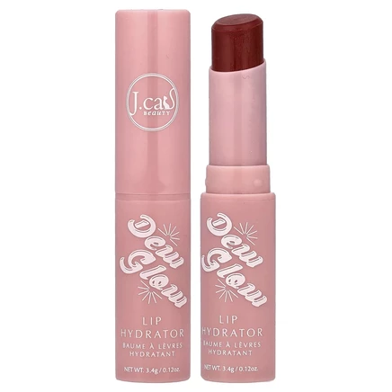 J.Cat Beauty, Dew Glow, увлажняющий крем для губ, DLB102, морковная посыпка, 3,4 г (0,12 унции)
