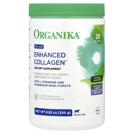 Organika, Enhanced Collagen, Relax , 8.82 oz (250 g)