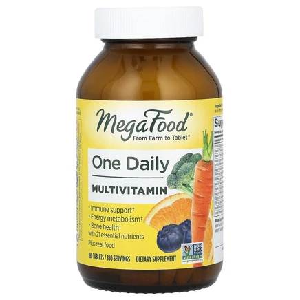MegaFood, One Daily, мультивитаминная добавка, 180 таблеток