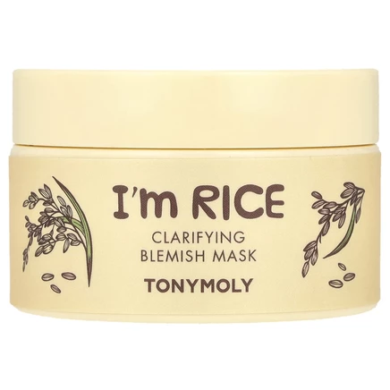 TonyMoly, I'm Rice, очищающая маска от пятен, 100 мл (3,38 жидк. Унции)