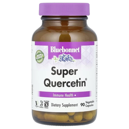 Bluebonnet Nutrition, Super Quercetin, 90 растительных капсул