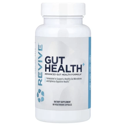 Revive, Gut Health, средство для здоровья кишечника, 60 вегетарианских капсул