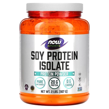 Изолят соевого белка NOW Foods Sports, 907 г