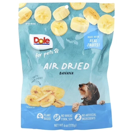 Dole for Pets, банан, сушеный на воздухе, 170 г (6 унций)