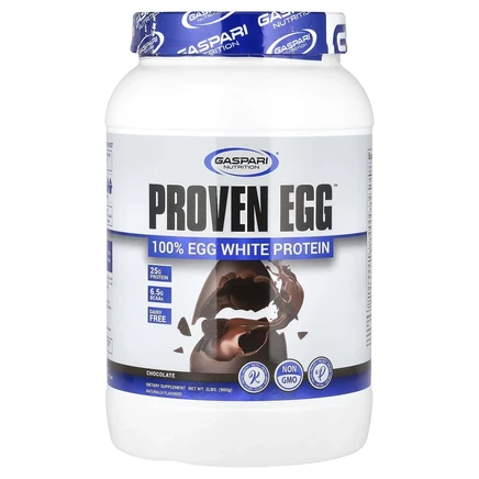Gaspari Nutrition, Proven Egg, 100%-ный протеин из яичного белка, шоколадный вкус, 900 г (2 фунта)