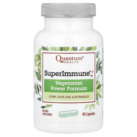 Quantum Health, Супер Иммун+, мощная вегетарианская формула продукт, 90 капсул