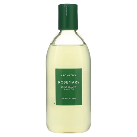 Aromatica, Шампунь для снятия чешуек и кожи головы, розмарин, 400 мл (13,5 жидк.)