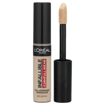 L'Oréal, Infallible, консилер для полного покрытия, 330 оттенков слоновой кости, 10 мл (0,33 жидк. Унции)
