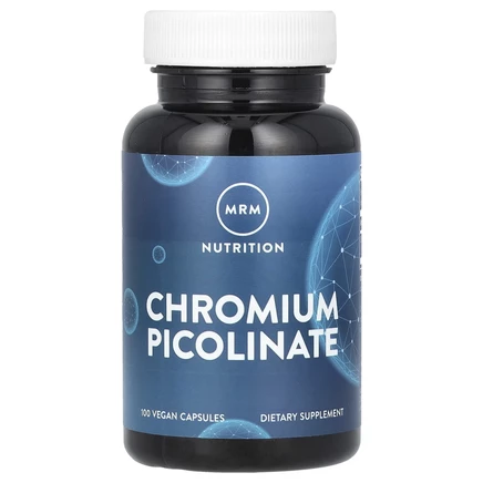 MRM Nutrition, Nutrition, пиколинат хрома, 200 мкг, 100 веганских капсул