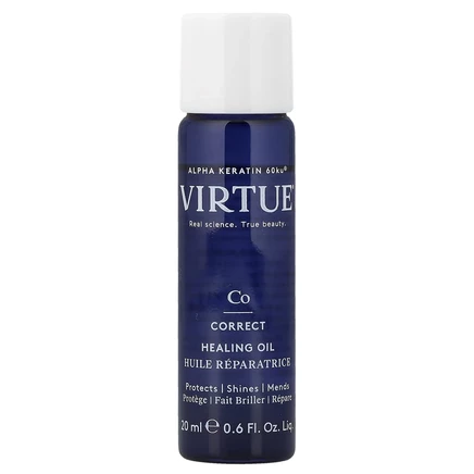 Virtue Labs, Correct, заживляющее масло, 20 мл (0,6 жидк. унции)